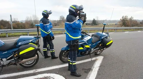 Un motard flashé à plus de 200 km/h