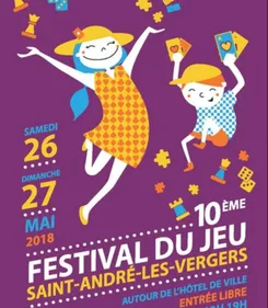 10e Festival du Jeu à Saint-André-les-Vergers (Aube)