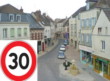 30 km/h pour rouler dans Nogent/Seine.
