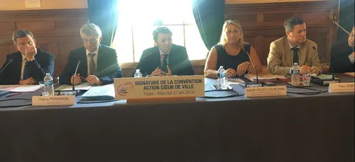 Troyes signe l'Action Cœur de Ville