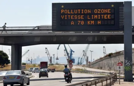 Episode de pollution estivale