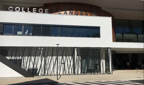 Inauguration du collège Paul Langevin de Romilly