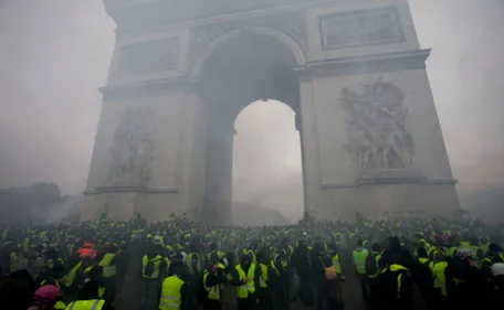 Des Aubois gilets jaunes à Paris.