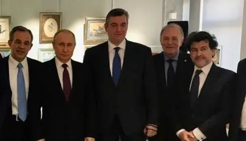 Un maire aubois avec Poutine