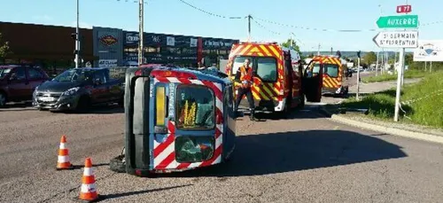 Après la police, accident pour les gendarmes.