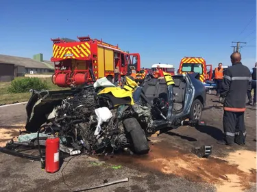 Une femme entre la vie et la mort après un accident