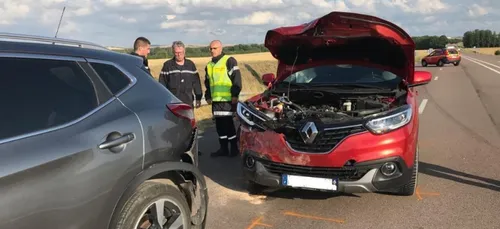Accident en domino dans l'Aube