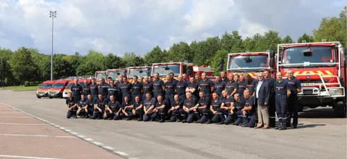 Les pompiers de la région en mission dans le Var.