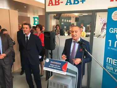 Une maison du don à l'hôpital de Troyes.