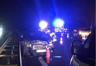 Trois blessés dans une collision