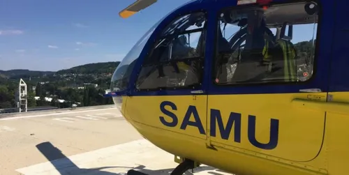 Une adolescente héliportée au CHU de Reims