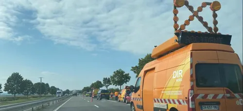 Un conducteur d'un poids-lourd écrasé par son véhicule