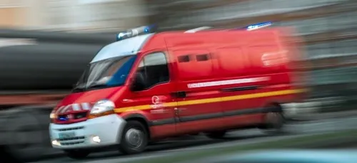 Un motard grièvement blessé