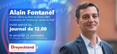 JOURNÉE SPÉCIALE | Le journal de 12h00 en direct du marché de Noël...