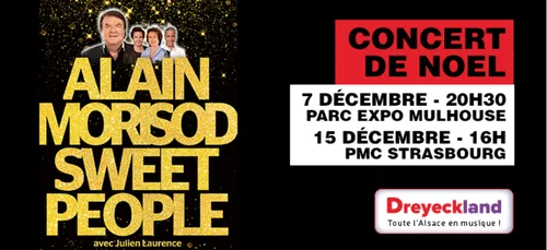 Concert de Noël, Alain Morisod et Sweet People