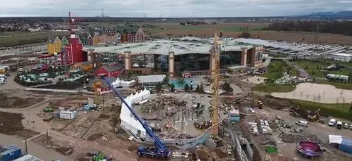 EUROPA PARK | Malgré la crise et la fermeture, les travaux...