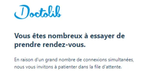 Doctolib : après les annonces d'Emmanuel Macron, le site saturé