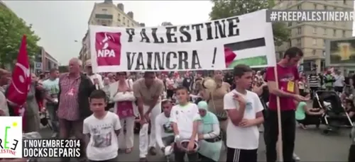 Free Palestine aux Docks de Paris, le samedi 1er Novembre 2014 