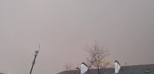 Ambiance particulière ce lundi : c'est l'ouragan Ophélia