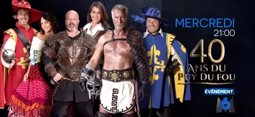 Les animateurs d'M6 acteurs du Puy du Fou le temps d'une soirée