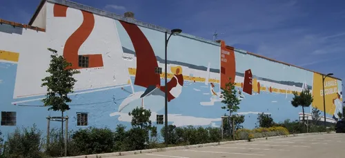 Une fresque géante à la Baule