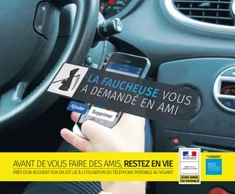 Sécurité routière : « La faucheuse vous a demandé en ami... »