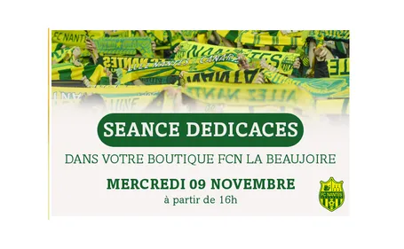 Les Canaris en dédicaces ce mercredi !