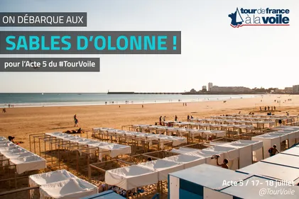 Le tour de France à la voile fait étape aux Sables d'Olonne 