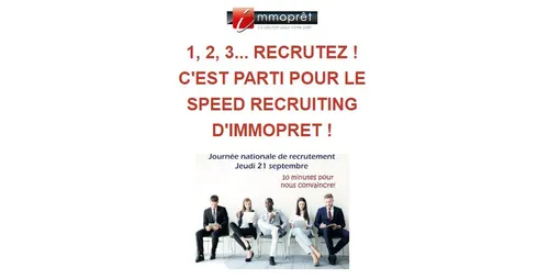 Nantes : la société Immoprêt recrute le jeudi 21 septembre