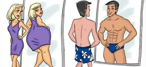 Femmes vs. hommes au quotidien ! (illustrations)