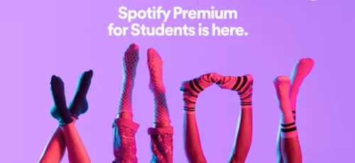 Spotify présente sa nouvelle offre étudiante : du premium à moitié...