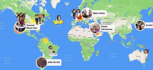Snapchat annonce l'arrivée de Snap Map, pour géolocaliser les snaps...