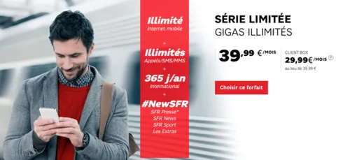 Comme Free, SFR annonce l'arrivée d'un forfait 4G illimitée !