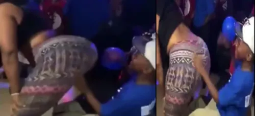 Aux Etats-Unis, une femme offre une lap-dance à un enfant de huit...