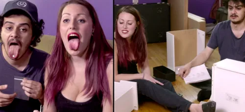 Des gens sous LSD se filment en train de monter un meuble Ikea (et...