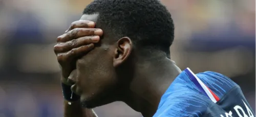 L'énorme boulette de Pogba en direct sur TF1 (vidéo)