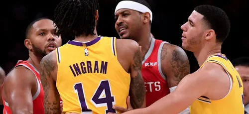 NBA : improbable bagarre au Staples Center de L.A ! (vidéo)