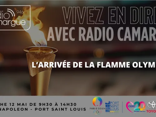 REVIVEZ LE PASSAGE DE LA FLAMME OLYMPIQUE A PORT ST LOUIS DU RHONE