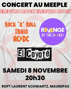 MAUREPAS (78) - Concert Electro Rock au Meeple