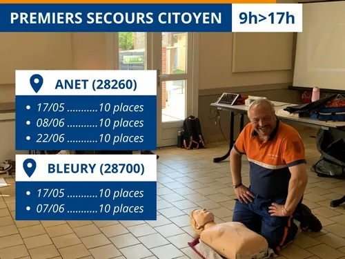 Formez-vous aux gestes de premiers secours à Bleury et Anet