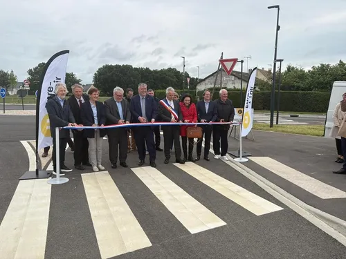 Un nouvel aménagement inauguré à Pierres