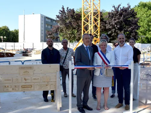La chantier est lancé pour le futur groupe scolaire de Mainvilliers
