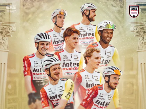 Hugo Page au départ du Tour de France