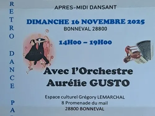BONNEVAL - Après-midi dansant avec Aurélie Gusto