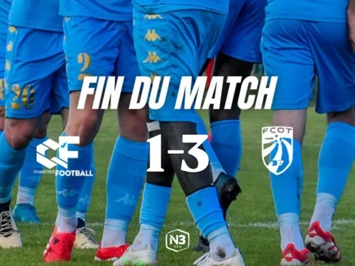 FOOTBALL – N3 : Chartres privé de montée après une défaite dans la...