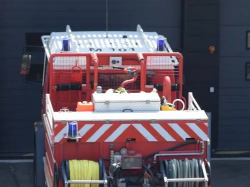 BROUE - Collision sur la N12