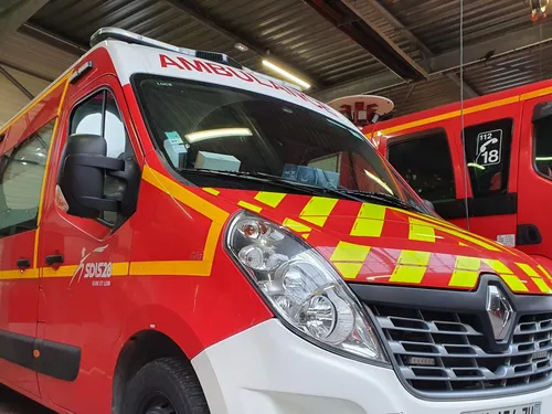 Intervention des secours après un accident aux Villages-Vovéens