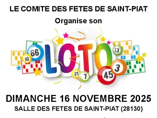 SAINT-PIAT - Loto du comité des fêtes