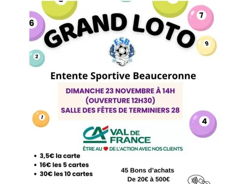 TERMINIERS - Loto de l'Entente Sportive Beauceronne