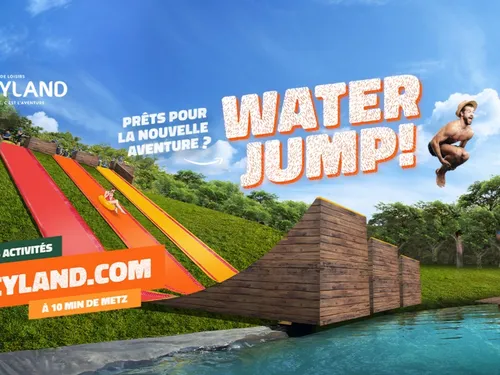 Vos invitations pour le WATER JUMP à Pokeyland